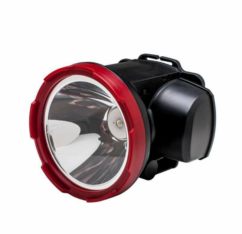 Фонарь налобный светодиодный аккумуляторный H5W, 2 режима, 5Вт LED, 2А. ч, зарядка от USB, космос KOCAccuH5WLED
