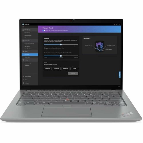 Ноутбук Lenovo ThinkPad T14 Gen 4 14 1920x1200 IPS Intel Core i7-1355U 32GB DDR5 1TB SSD Intel Iris Xe Windows 11 Pro grey 21HD00DGUS 175932₽