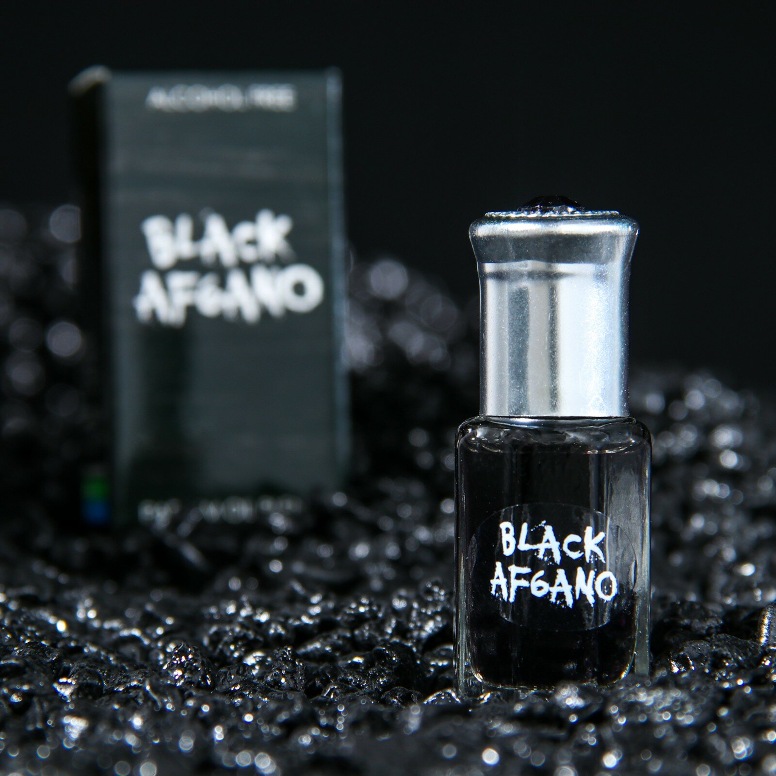 Парфюмерное масло мужское Black Afgano, Горьковато - сладкий аромат 6 мл