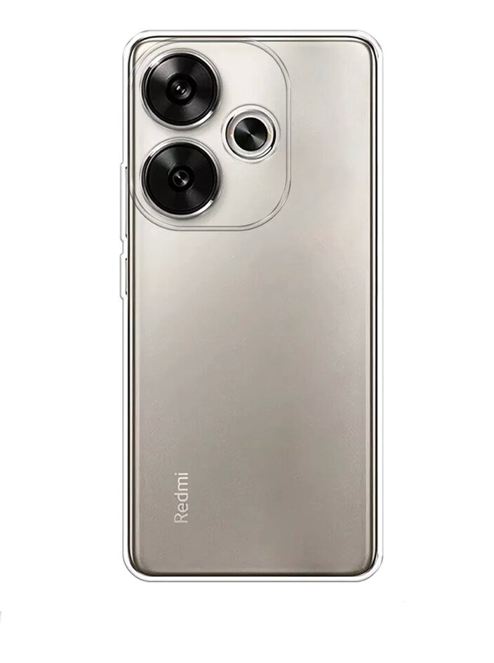 Чехол прозрачный для Xiaomi Poco F6 / Xiaomi Redmi TURBO 3 (Сяоми Поко Ф6/ Турбо 3)
