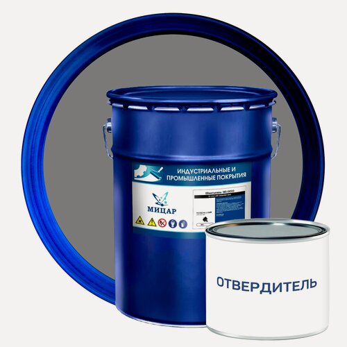 Изображение товара Эпоксидная шпаклевка Мицар ЭП-0010 ГОСТ атмосферостойкая 23 кг+2кг