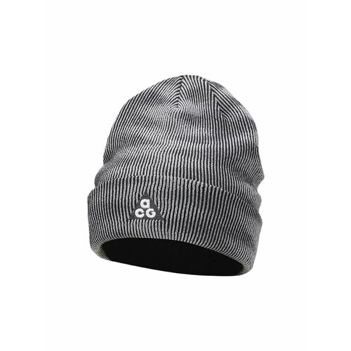 фото Шапка бини nike acg beanie для мужчин и женщин, размер os, серый