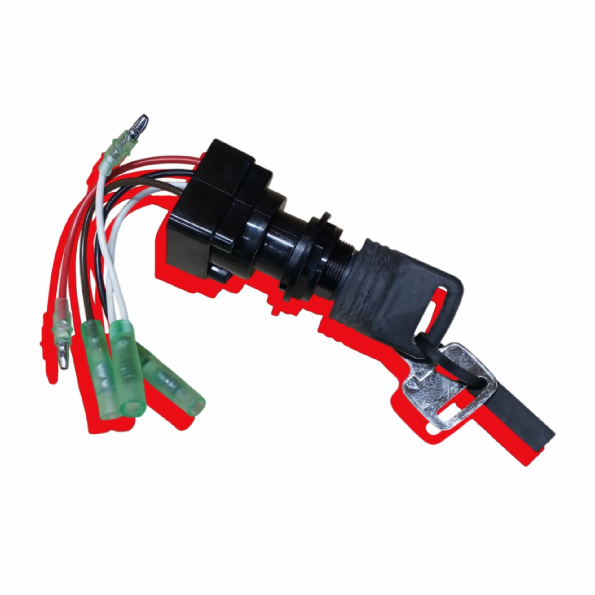 Замок зажигания 9.9-15F для лодочного мотора Yamaha, Mikatsu