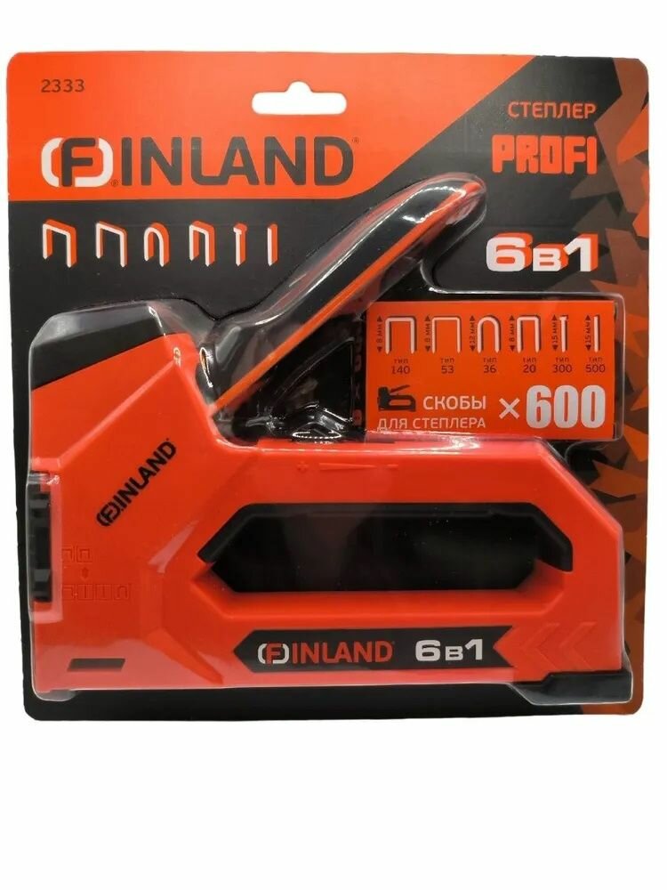 FINLAND PROFI Степлер профессиональный 6 в 1 2333
