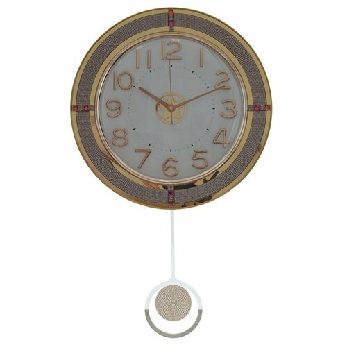 Часы настенные декоративные 2xАА нп L385 W5 H63 см 7214₽