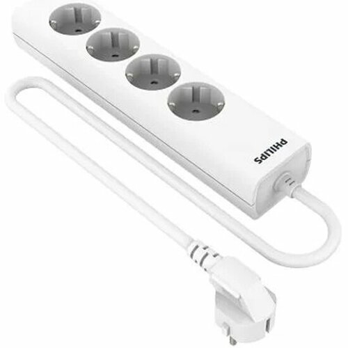 Сетевой удлинитель Philips 5 розетки защита от детей 2м 2145₽