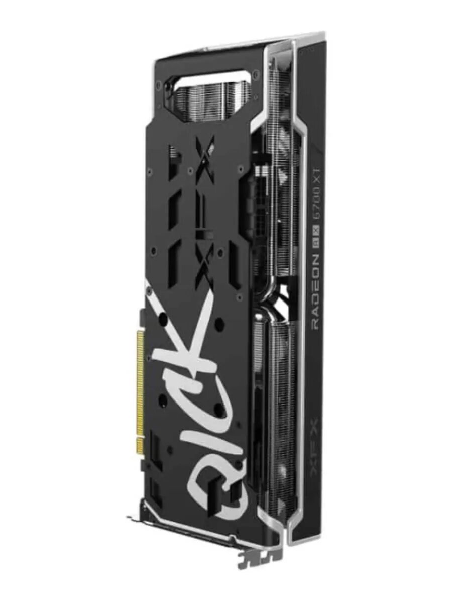 Видеокарта игровая XFX SPEEDSTER QICK 319 AMD Radeon RX 6700Xt, Чёрныя — фото 1