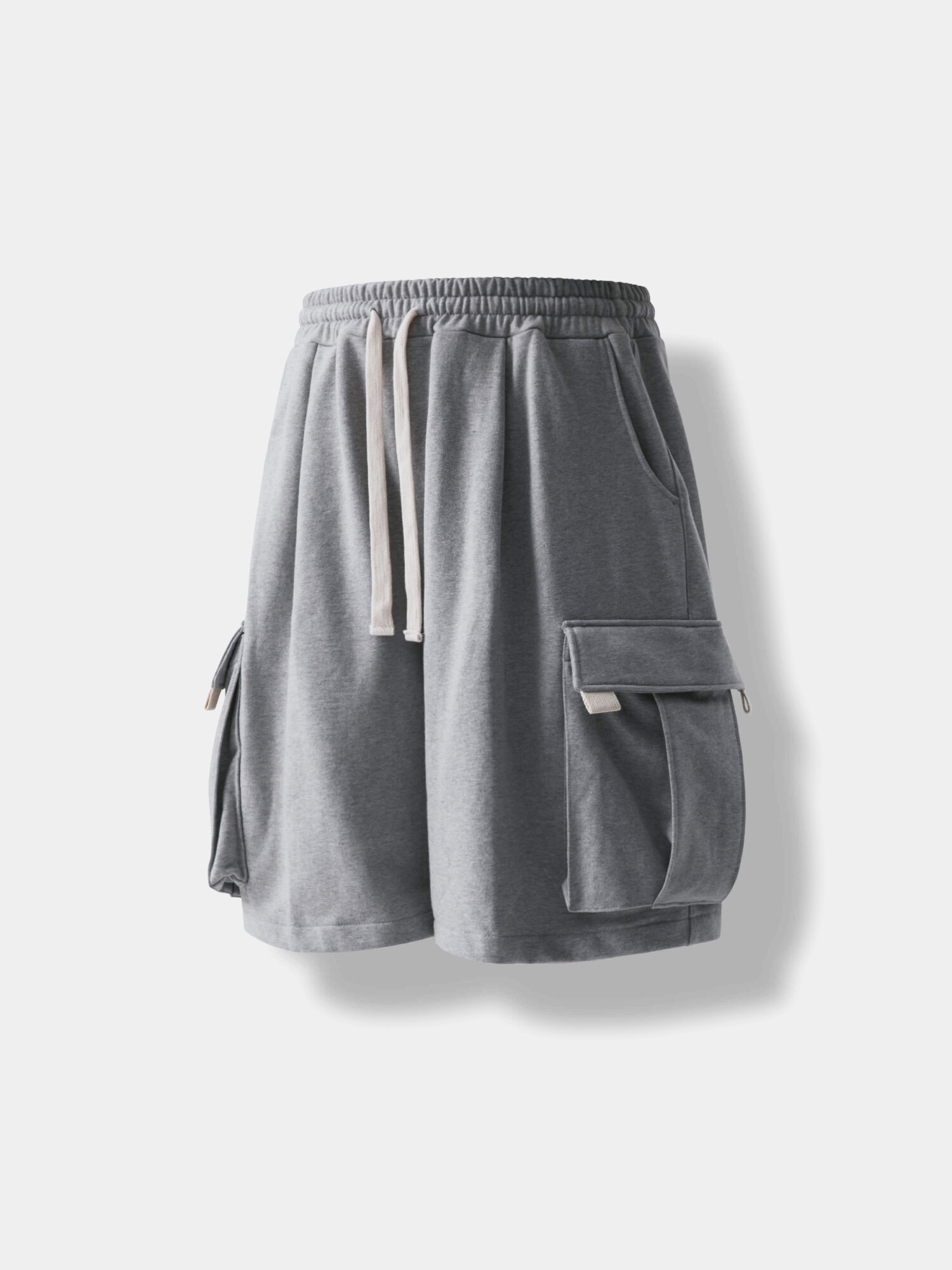 Шорты ANGLAN Webbing Sweat Cargo, размер One size, серый