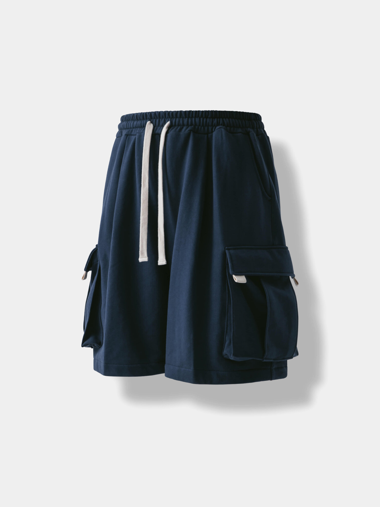 Шорты ANGLAN Webbing Sweat Cargo, размер One size, navy