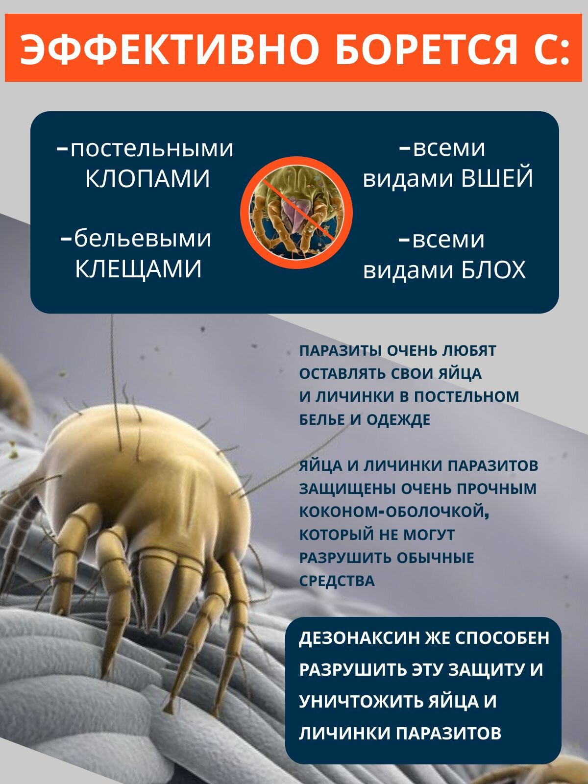Картинки Дезонаксин, средство для стирки одежды и постельного белья после контакта с клопами, блохами, вшами, средство для стирки от насекомых паразитов на постельном белье и одежде