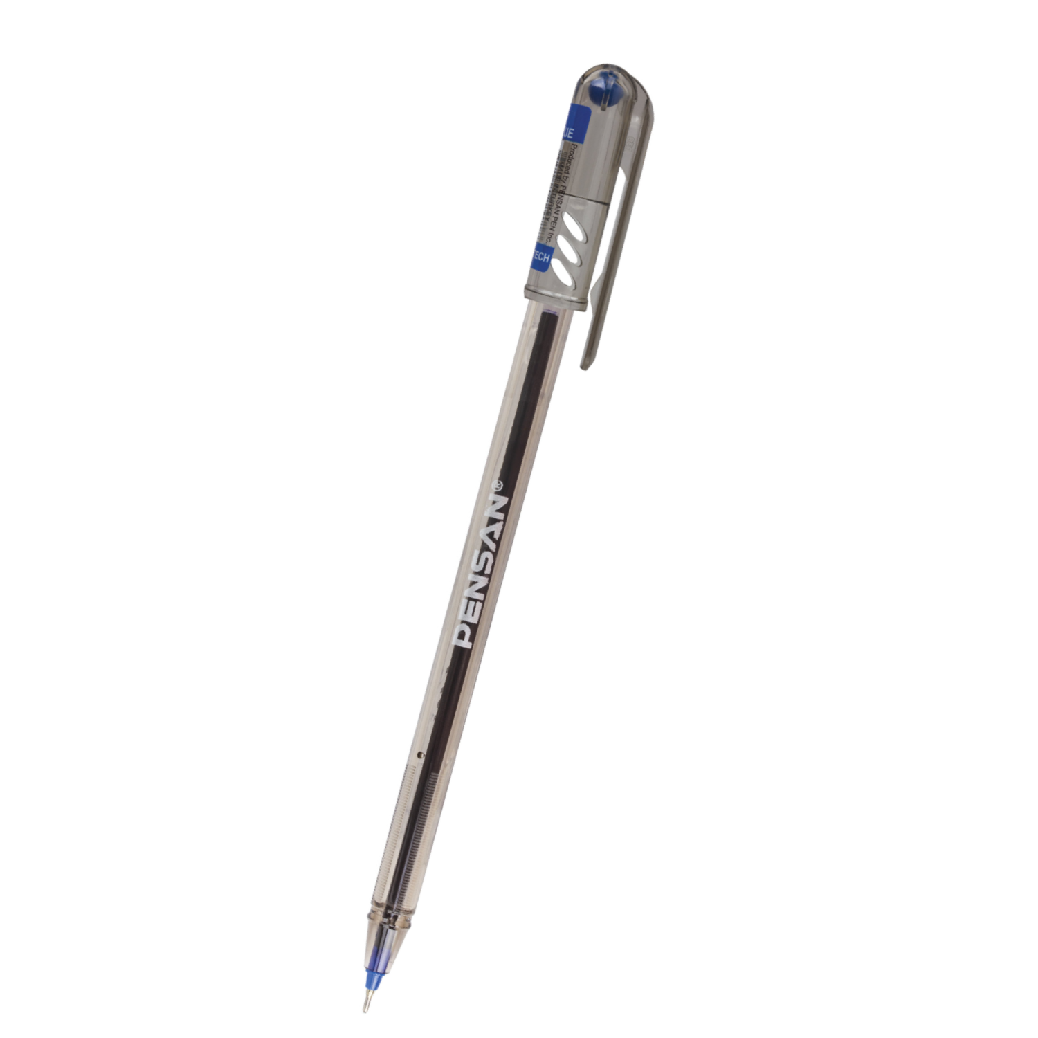 Ручка шариковая Pensan "MY-TECH" 0.7 мм, синие чернила, 5 шт. — фото 1