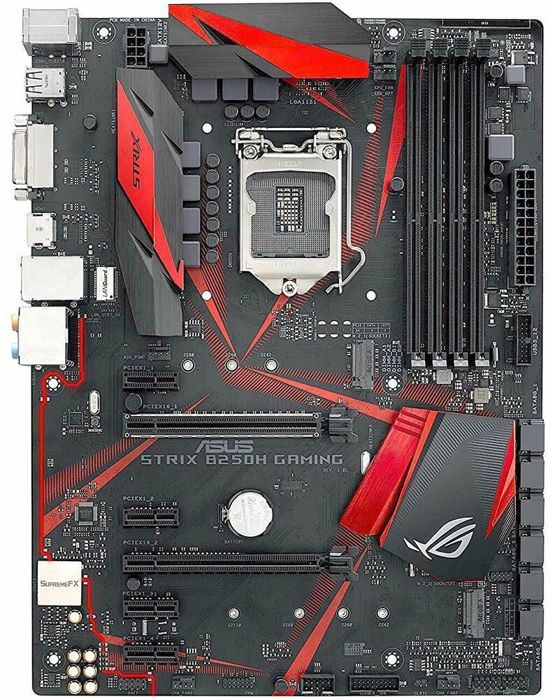 Материнская плата Asus ROG STRIX B250H GAMING
