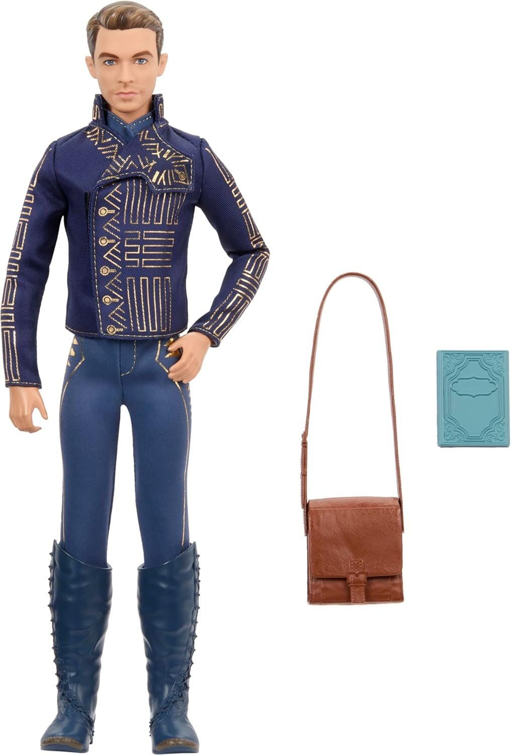 Кукла Wicked Фиеро / Fiyero из мюзикла "Злая" с сумкой и учебником — фото 1