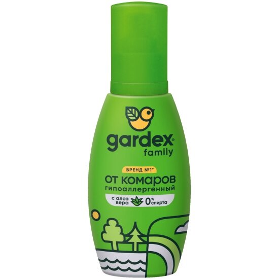 Спрей Gardex FAMILY от комаров с Алоэ-вера 100 мл