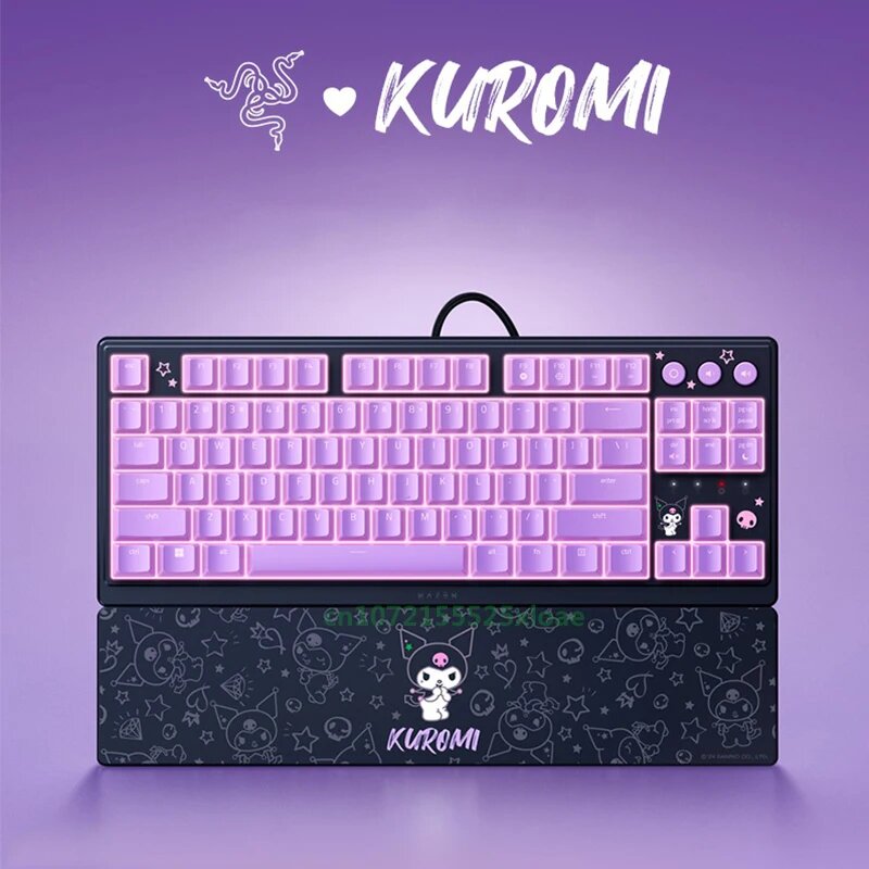 Razer Sanrio Kuromi Edition Ornata V3 Tenkeyless, Kuromi Keyboard