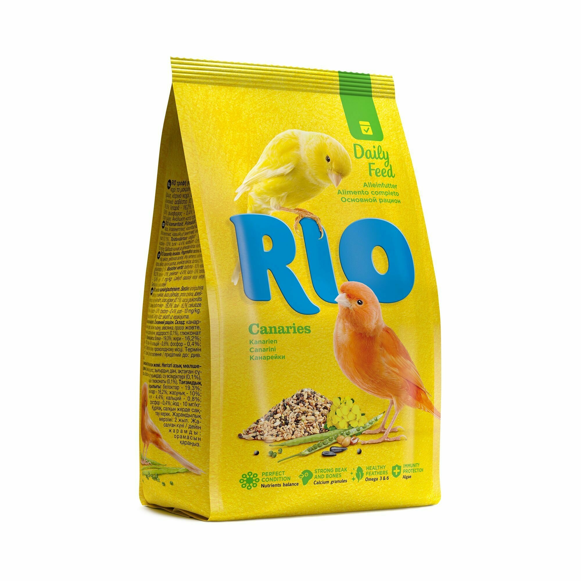 Корм RIO "Daily feed" для канареек для всех возрастов 1 кг