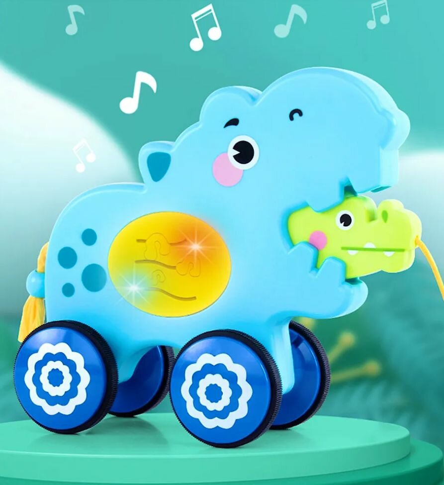 Каталка "Бегемотик" — фото 1