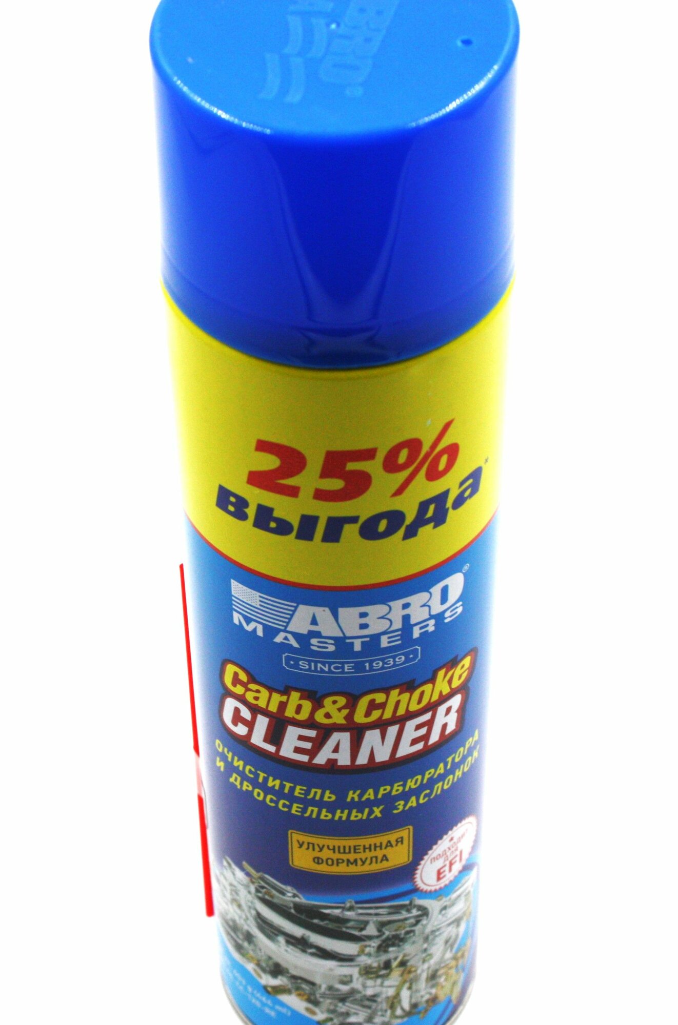 Очиститель карбюратора ABRO INDUSTRIES INC Abro Masters 453 мл CC-120-RE — фото 1