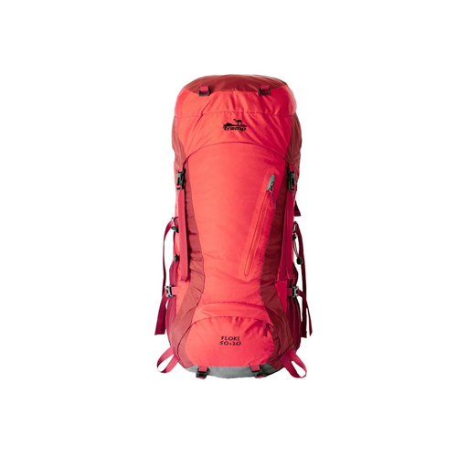 Рюкзак трекинговый Tramp Floki 50+10 (красный), красный