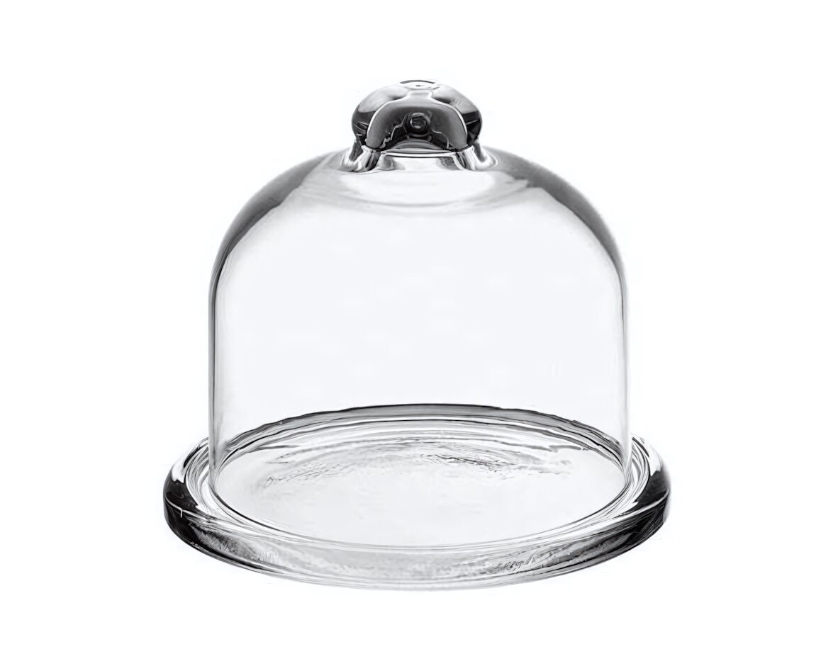 Лимонница стеклянная "Basic" с крышкой, практичная и стильная