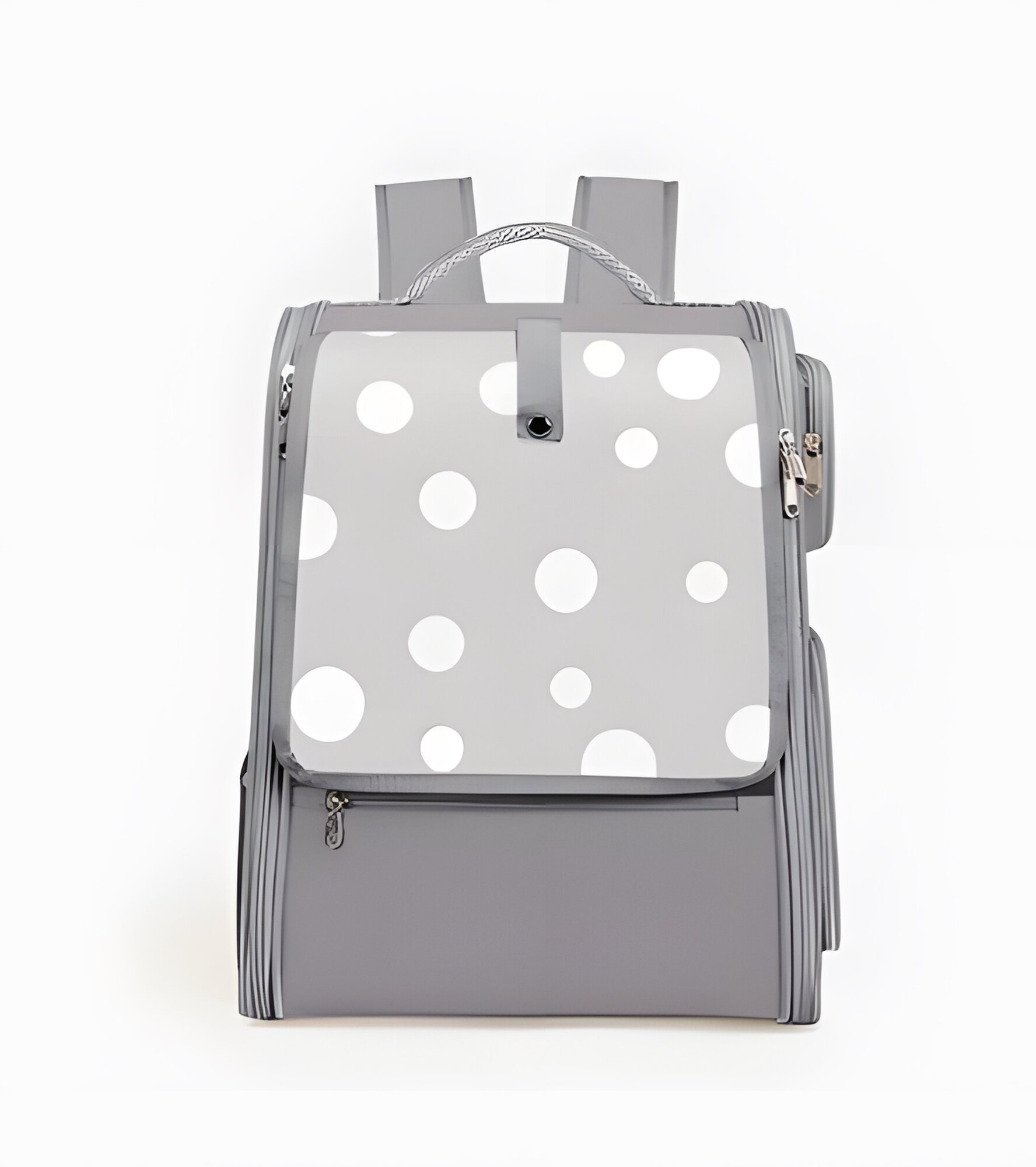 Рюкзак-переноска Streaming Little Dog для домашних животных серый воздухопроницаемая 15кг