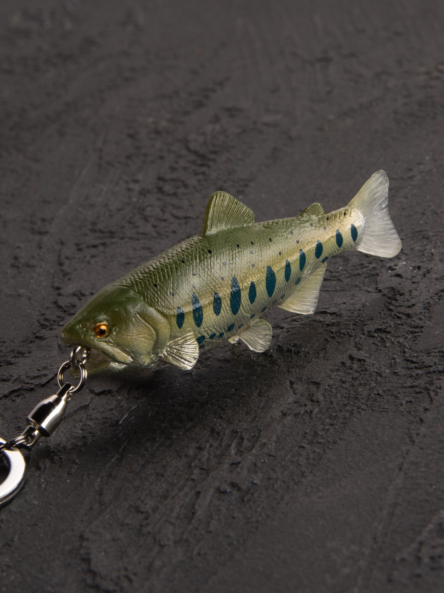 Брелок Saana, серый/зеленый — фото 1