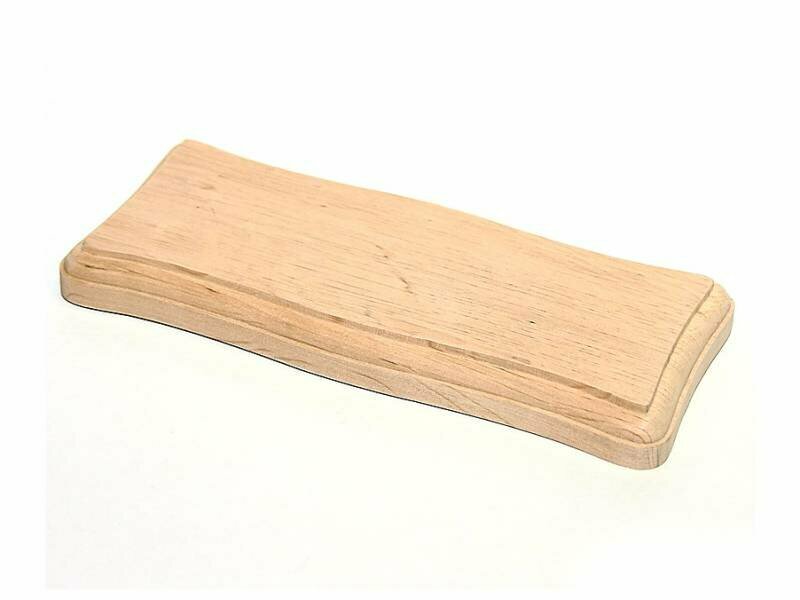 Основание фигурное 210х90 мм, ольха