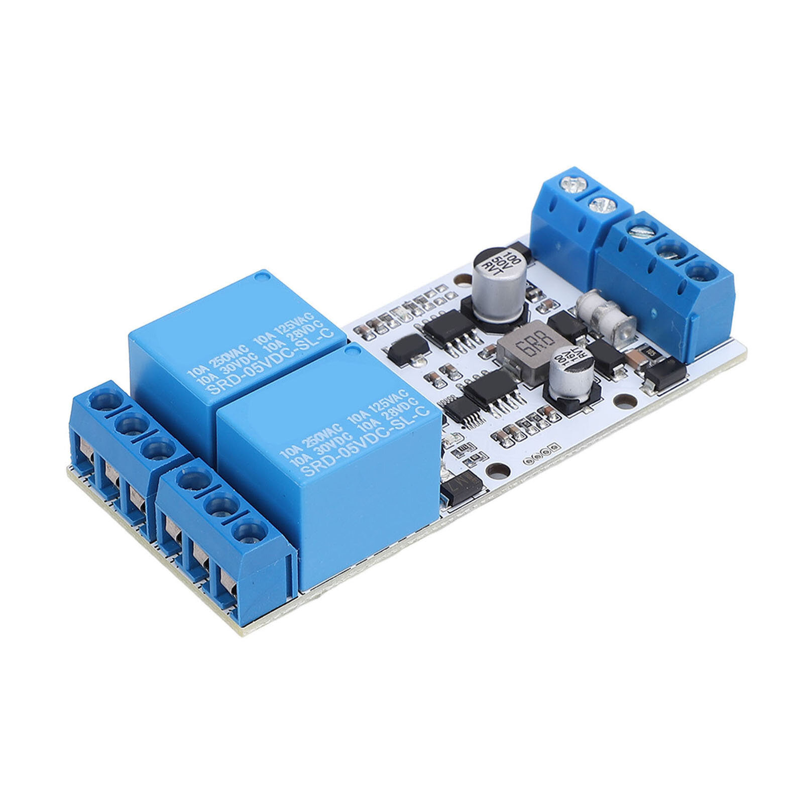 Релейный модуль для Modbus RTU, 2-канальный RS485, TTL, плата модуля последовательного управления с оптопарой