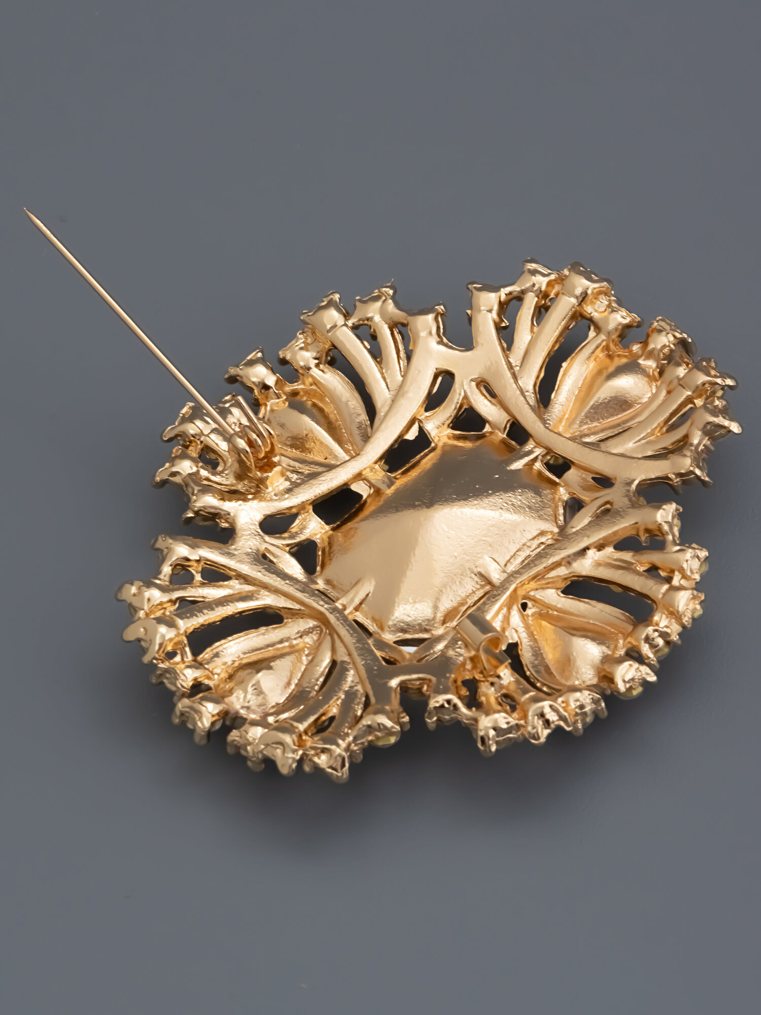 Брошь ЖемАрт, кристалл, 1 шт. — фото 1