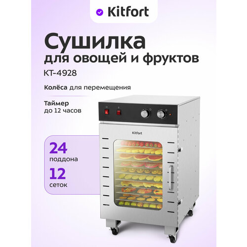 Сушилка для овощей и фруктов Kitfort КТ-4928 27990₽