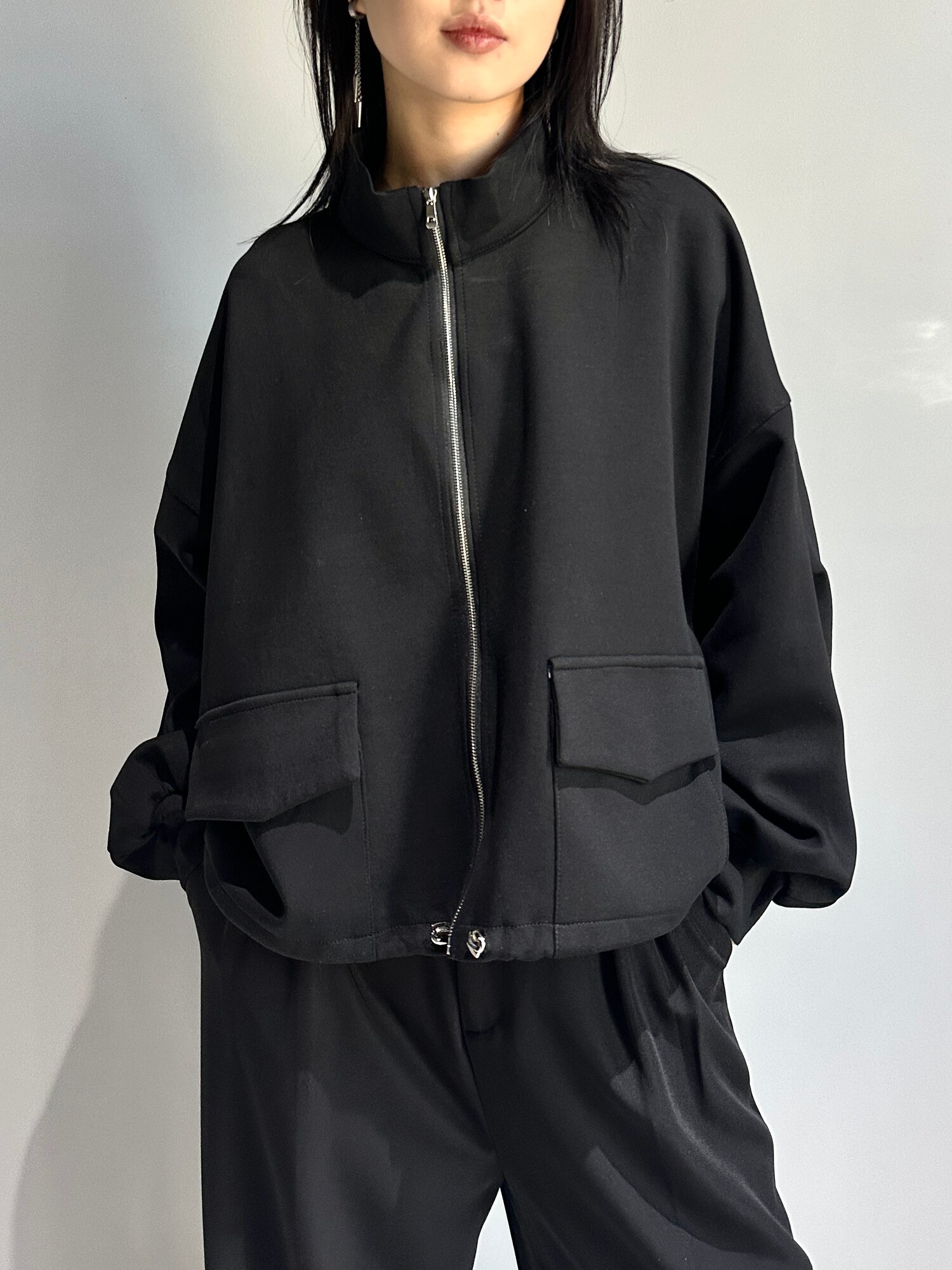 Ветровка INK Белый, Черный, размер Std, черный — фото 1