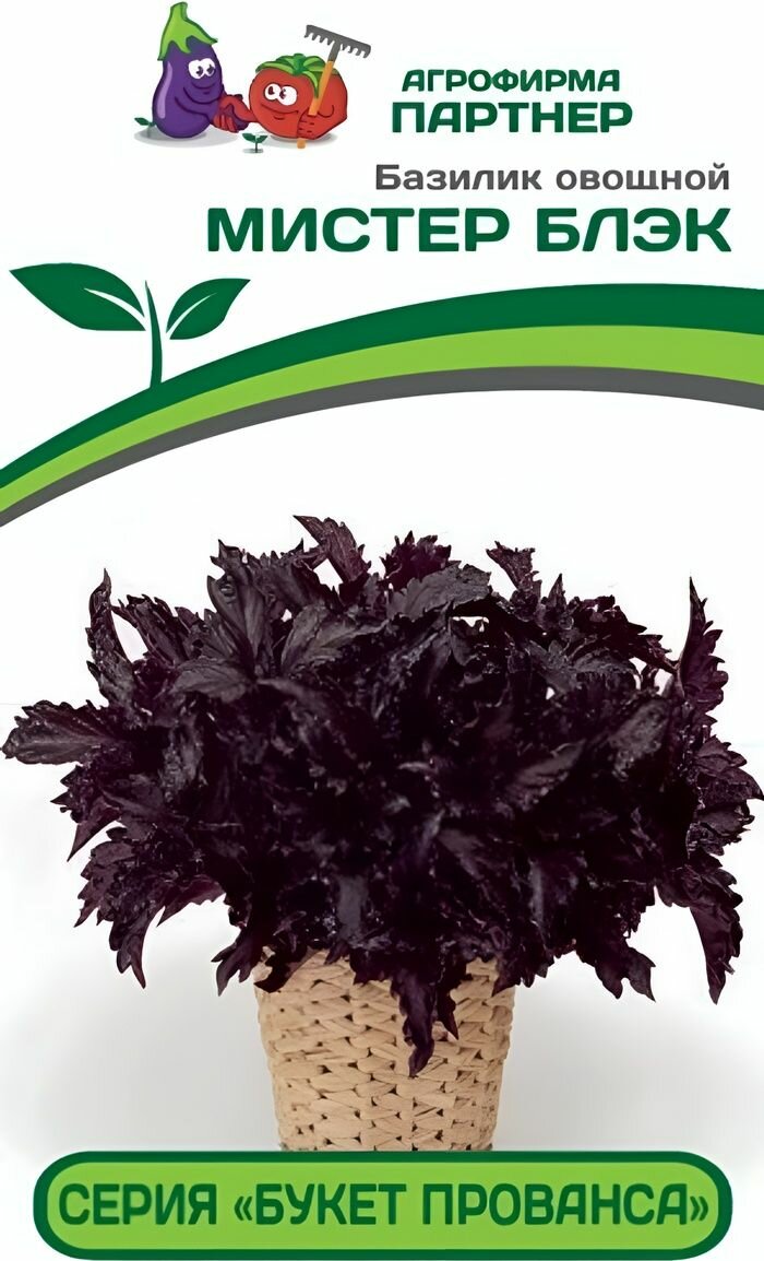Базилик Овощной Мистер Блэк