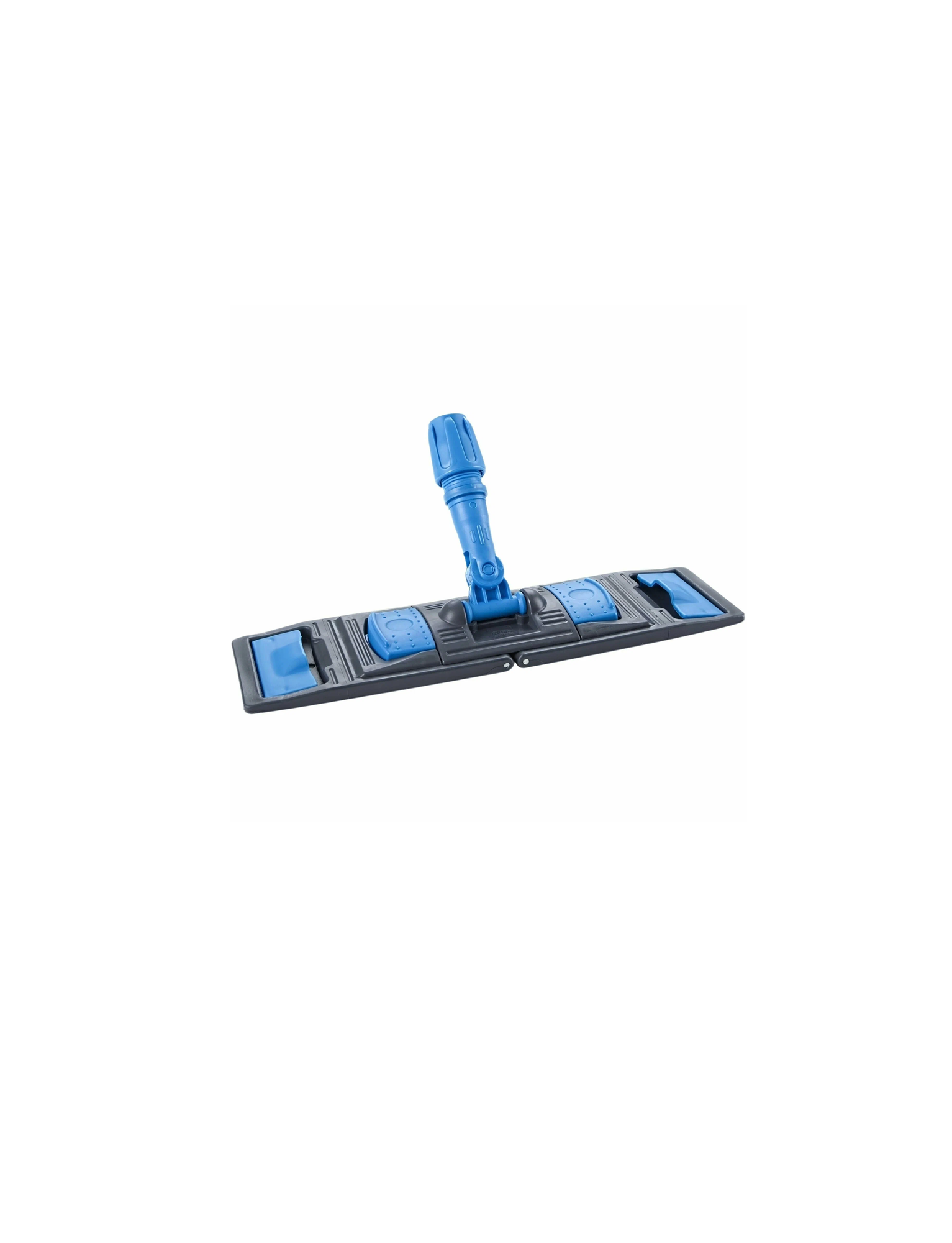 Держатель мопов универсальный (флаундер) Uctem Plas NPK195 40х11 см пластик цвет синий