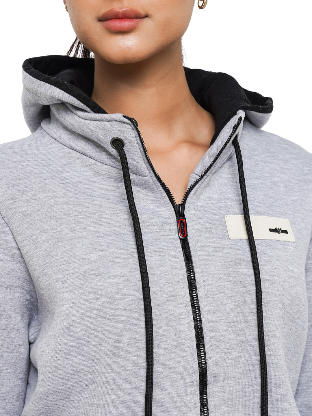 Анорак , размер 48-50, серый меланж — фото 1