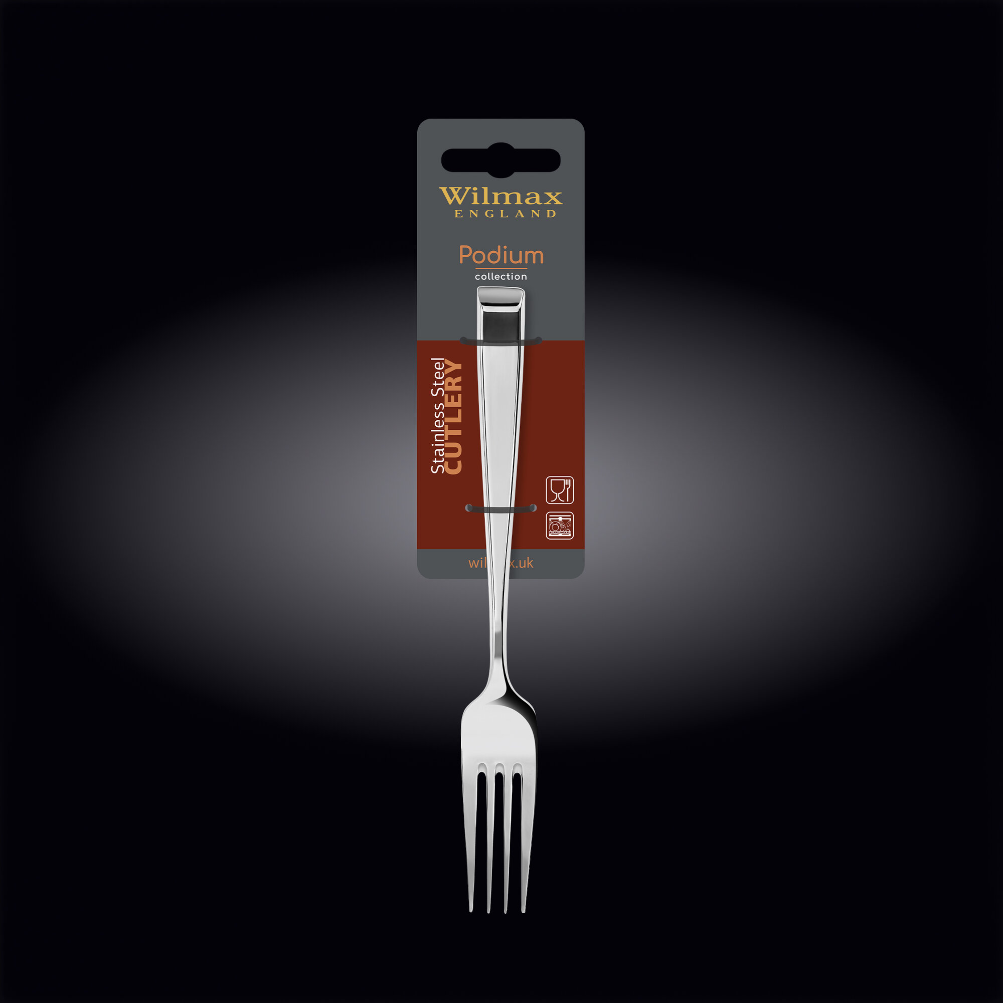 Вилка столовая 21 см на блистере WL‑999631021/1B — фото 1