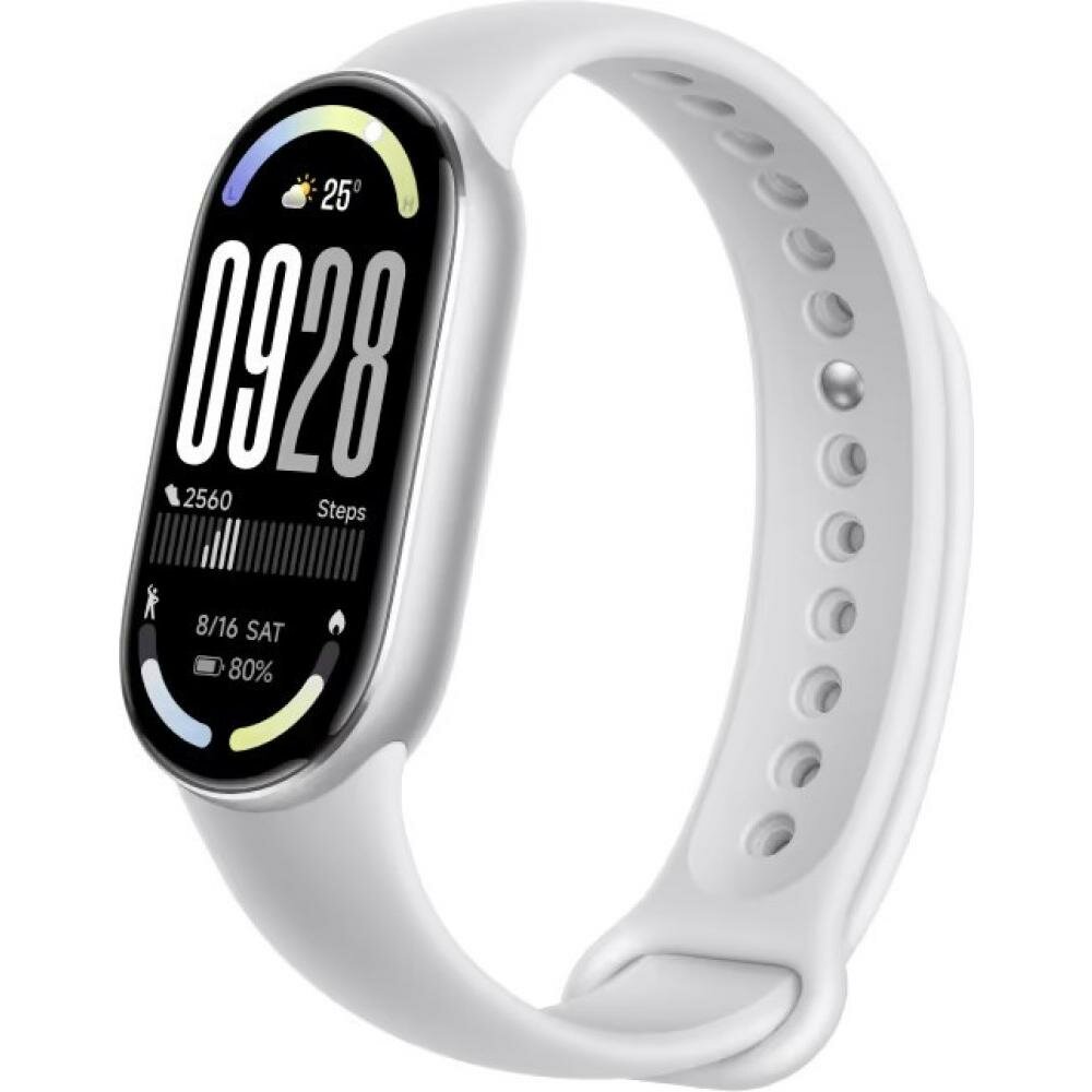 Фитнес-браслет Xiaomi Smart Band 10 (BHR07ЗPSGL) RU, Серебристый