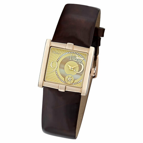 фото Наручные часы platinor, золото, желтый