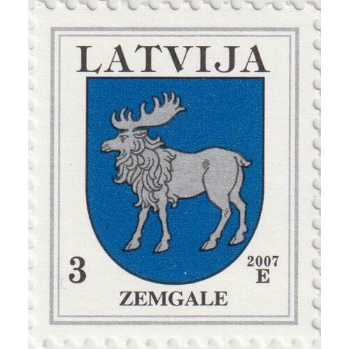 Почтовые марки Латвия 2007г. Гербы Латвии - Земгале Гербы MNH