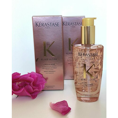 Kerastase/Масло-уход для волос Kerastase Elixir Ultime Rose 100 мл для окрашенных волос