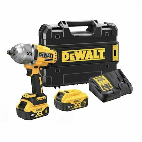 Аккумуляторный гайковерт DeWALT DCF900P2G ЗУ 2 АКБ 18В 5АЧ Кейс 6300000₽