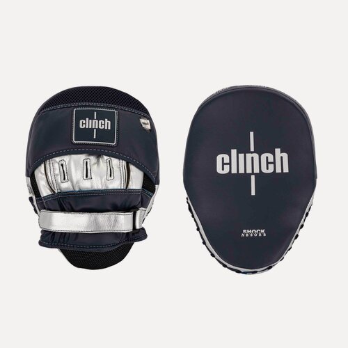 Изображение товара Лапы Clinch Shock Absorb Mitt темносине-серебристые