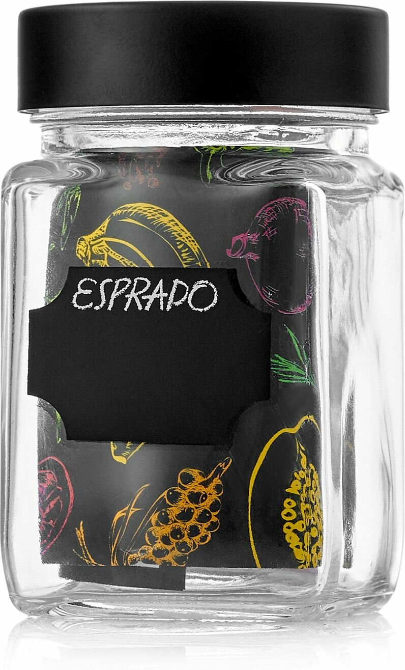 Емкость для хранения Esprado Fresco стекло квадратная 250 мл