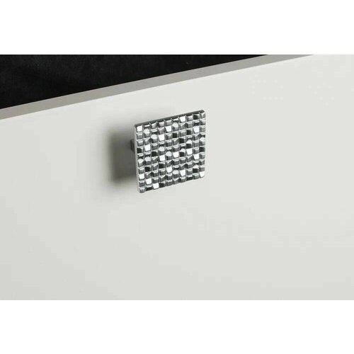 Ручка мебельная (1 шт) для кухни, шкафа, гардероба Loid 714 CP 46х23мм Хром