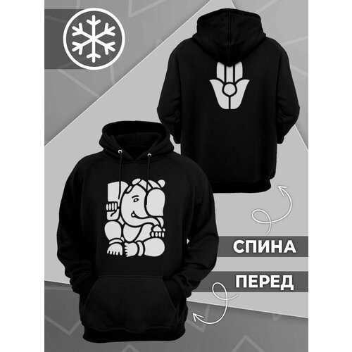 фото Худи , размер xl (50-52), черный printech