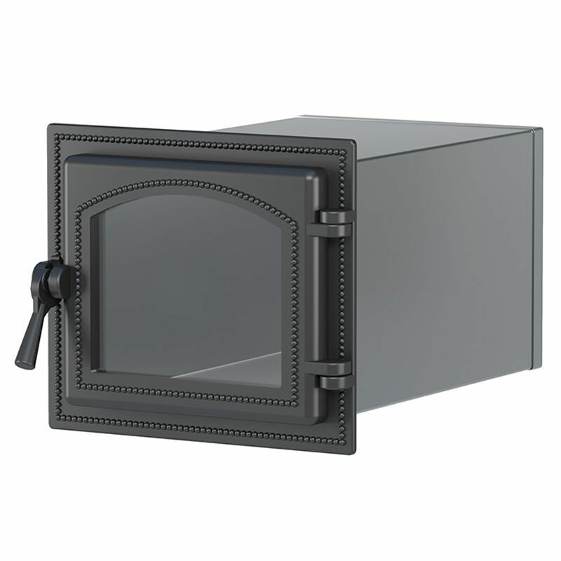 фото Духовка печная Везувий (260) стальная с чугунной дверцей (Антрацит)