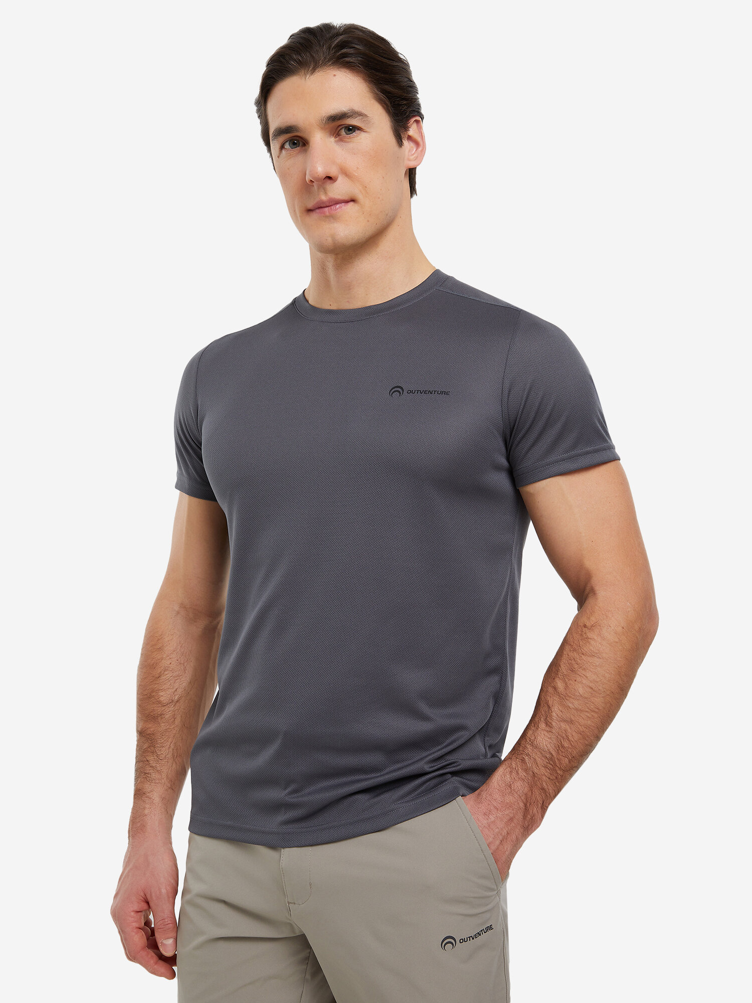 фото Футболка мужская Outventure Желтый; RUS: 46, Ориг: 46