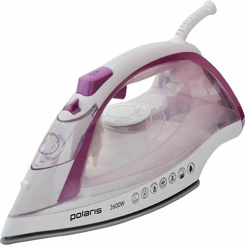 Утюг Polaris PIR 2668AK 2600Вт белыйрозовый 659000₽