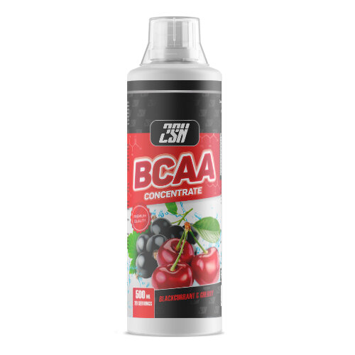 Аминокислотный комплекс БЦАА 2SN BCAA Concentrate Смородина-Вишня 500 мл