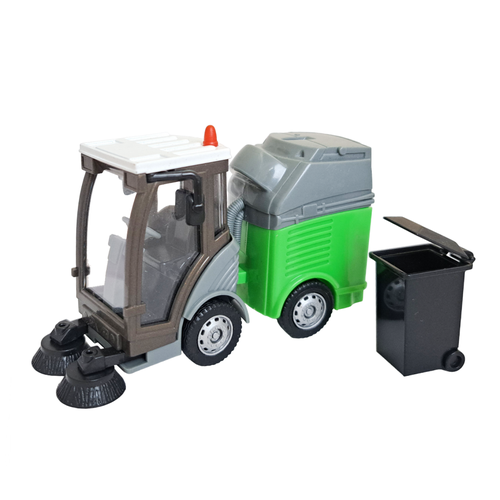 Уборочная машина с баком для мусора коллекционная машинка Loyal bright 1501C-1