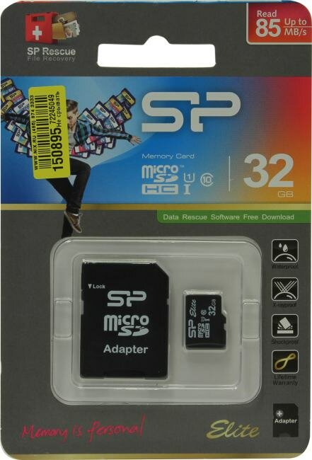 Карта памяти micro SDHC Silicon Power - фото №14